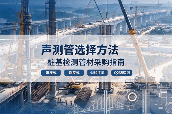 鹤山声测管选型标准