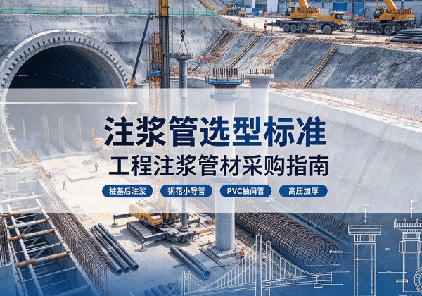 鹤山注浆管选型标准